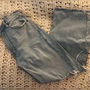 Abercrombie & Fitch Light Blue Flare Jeans